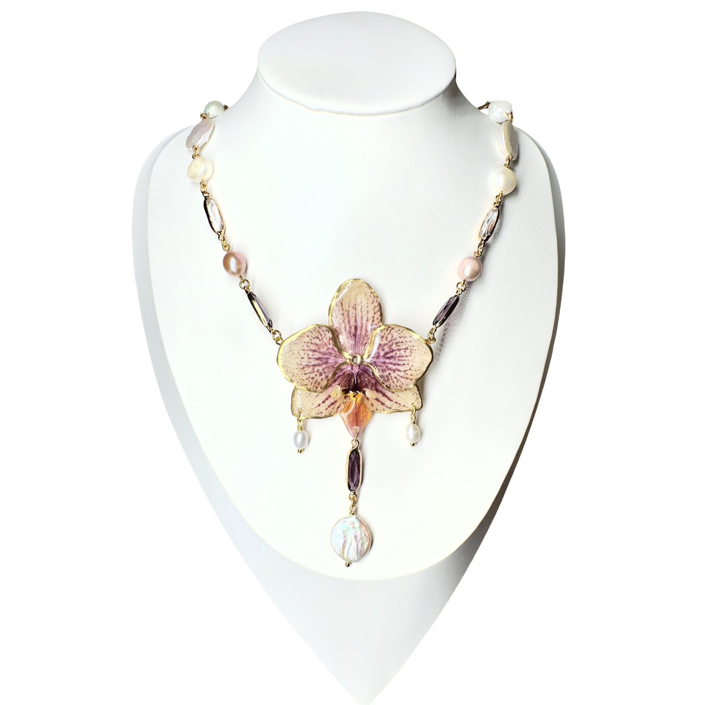 Tale of the orchid necklace