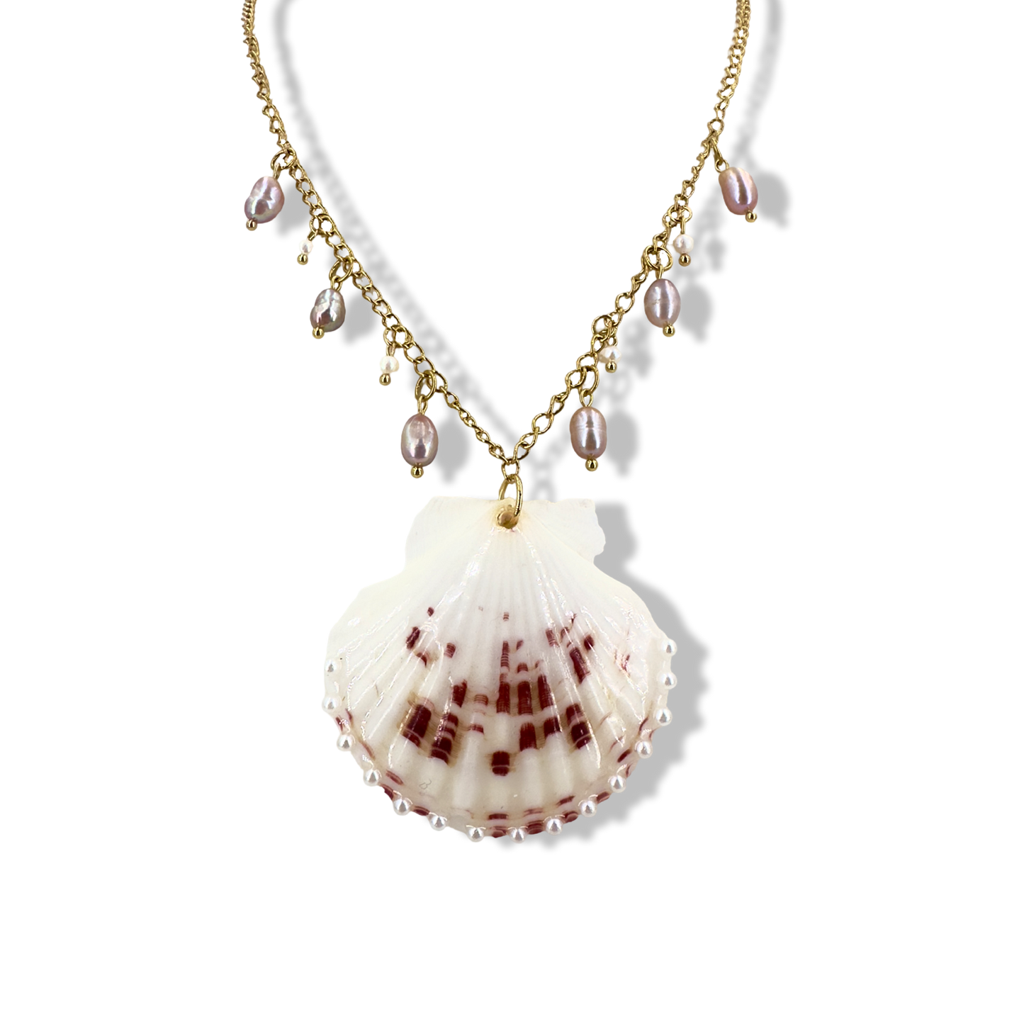 Shellypearly necklace