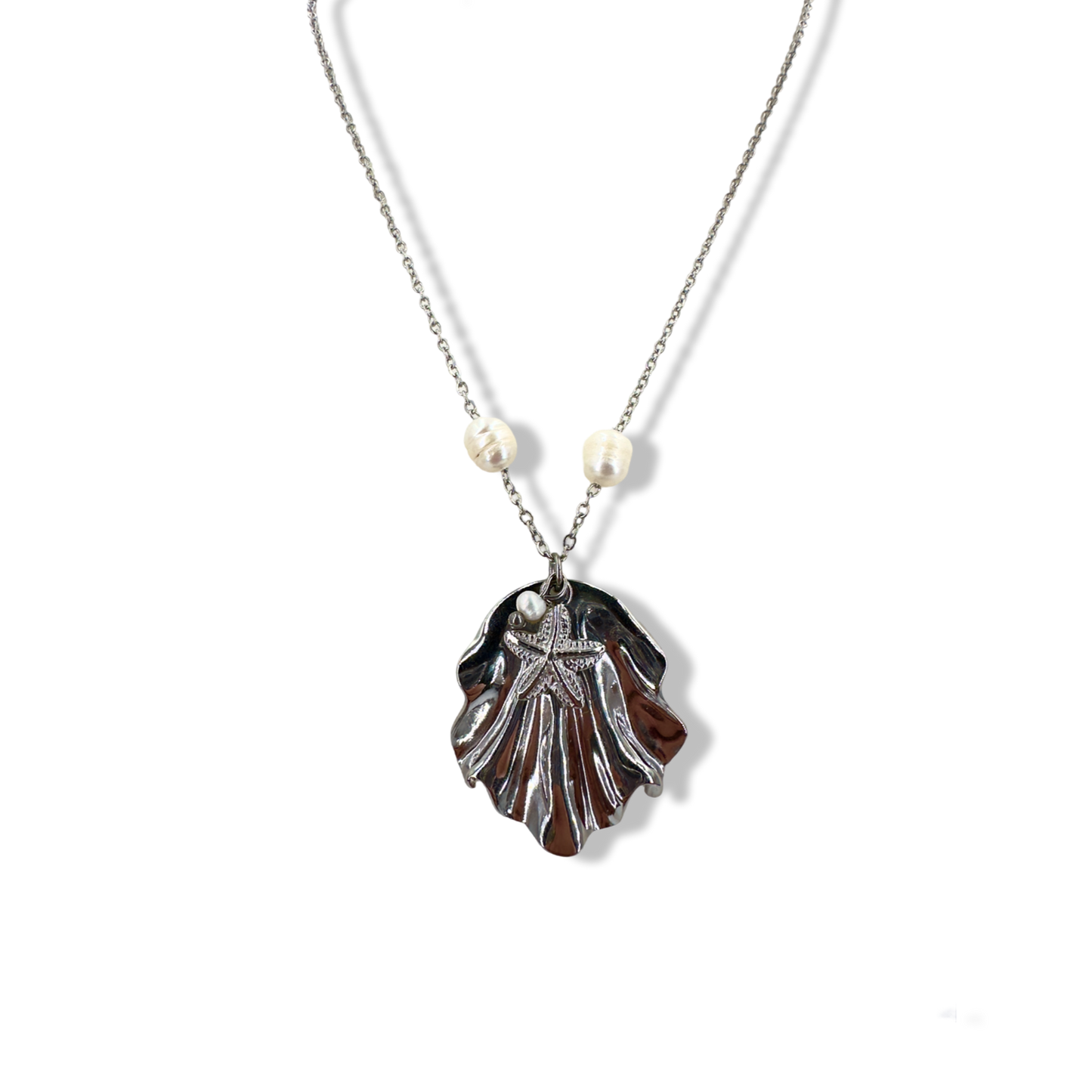 Summer waves starfish necklace