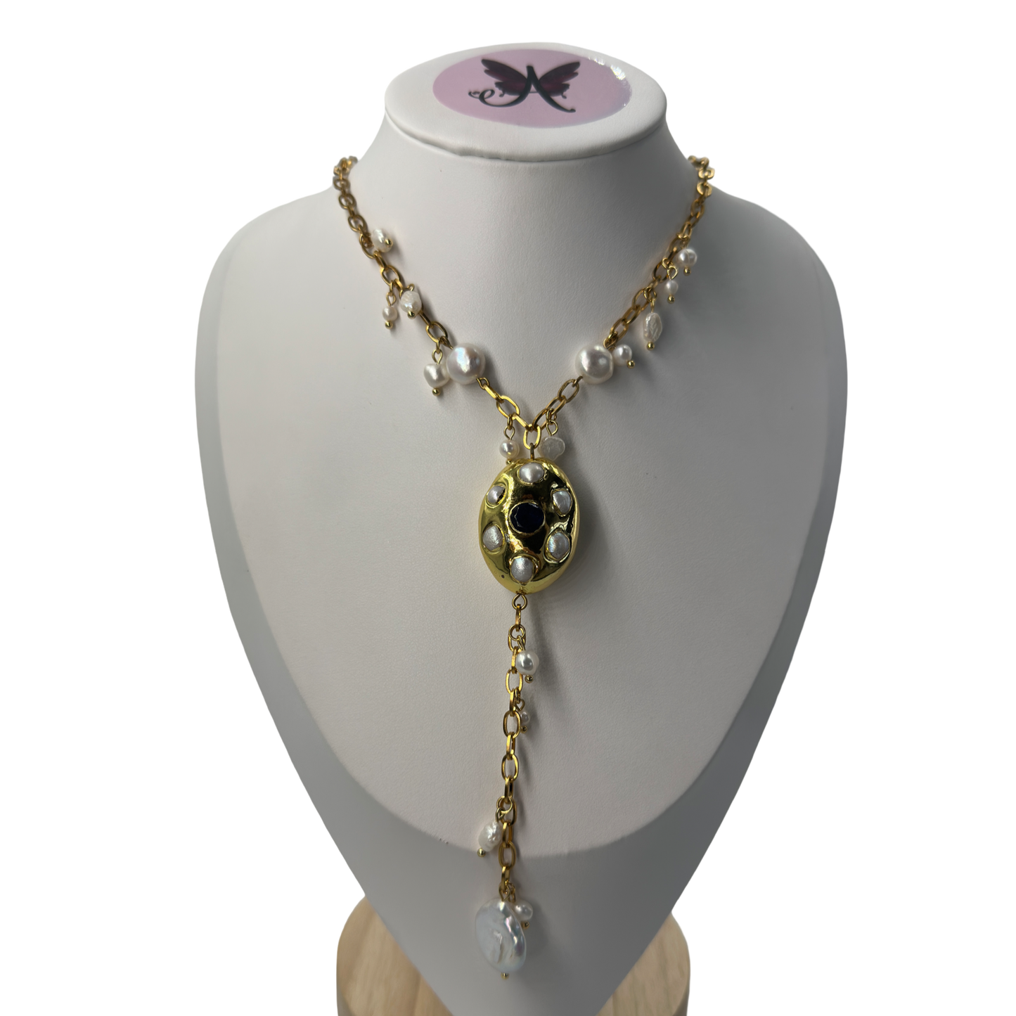 Eye of the kleopatra necklace