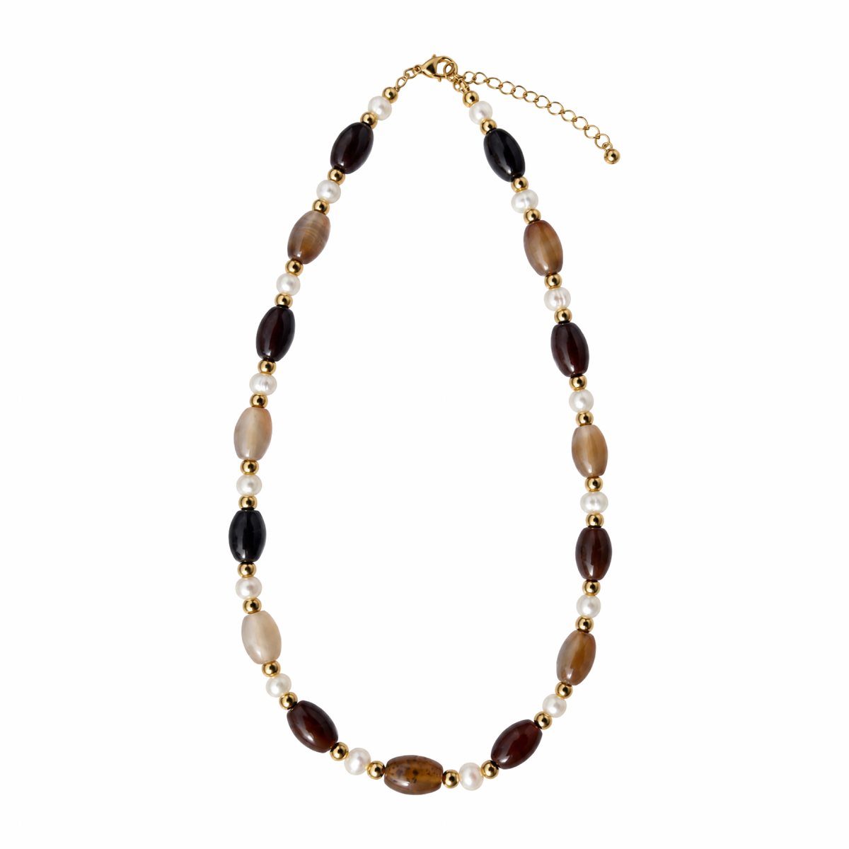 Coffee bean necklace
