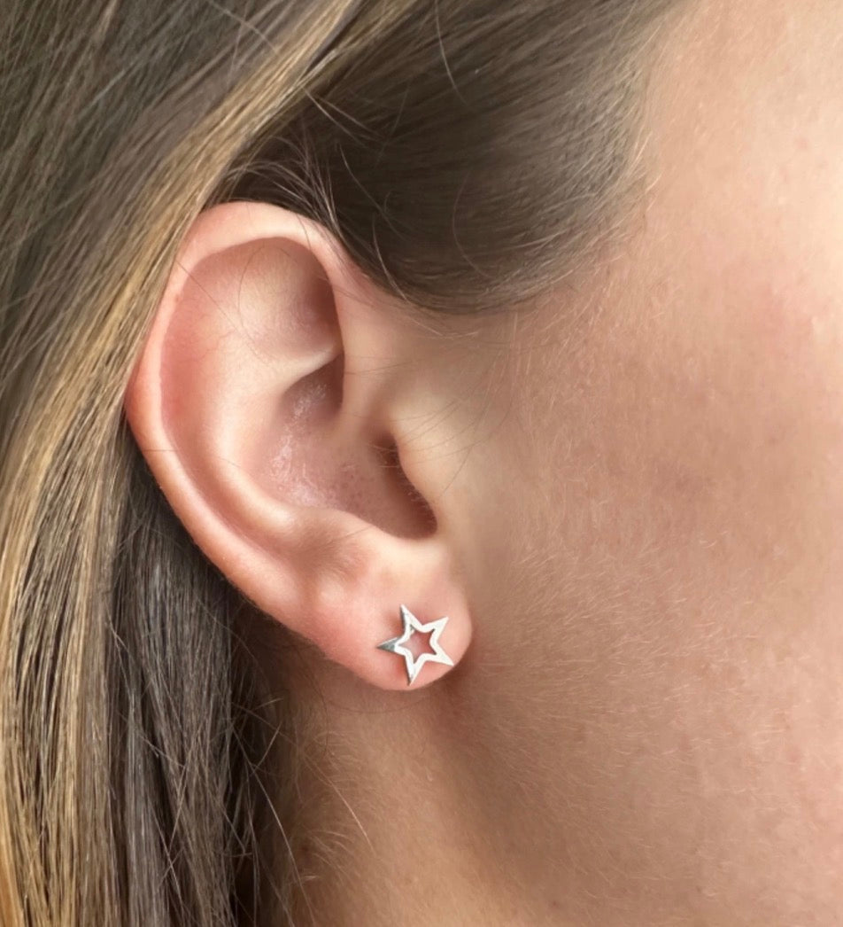 Classic stars earrings