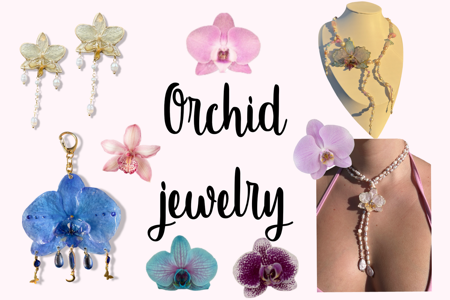 Orchid jewelry
