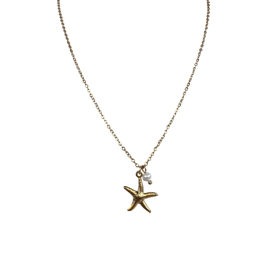 Starfish pearl chain