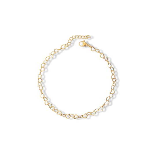 Minimalistic hearts classic bracelet