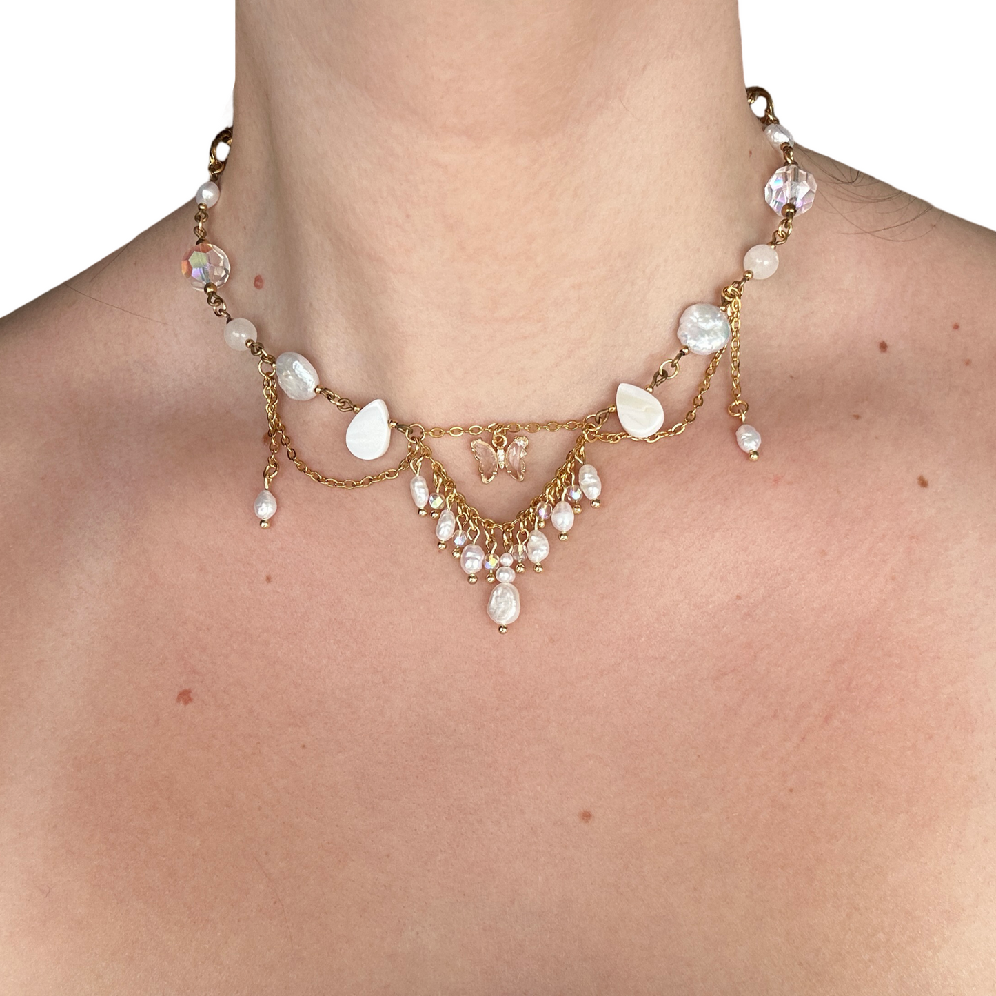 Dreamy lunar pearl necklace (LIMITED EDITION)