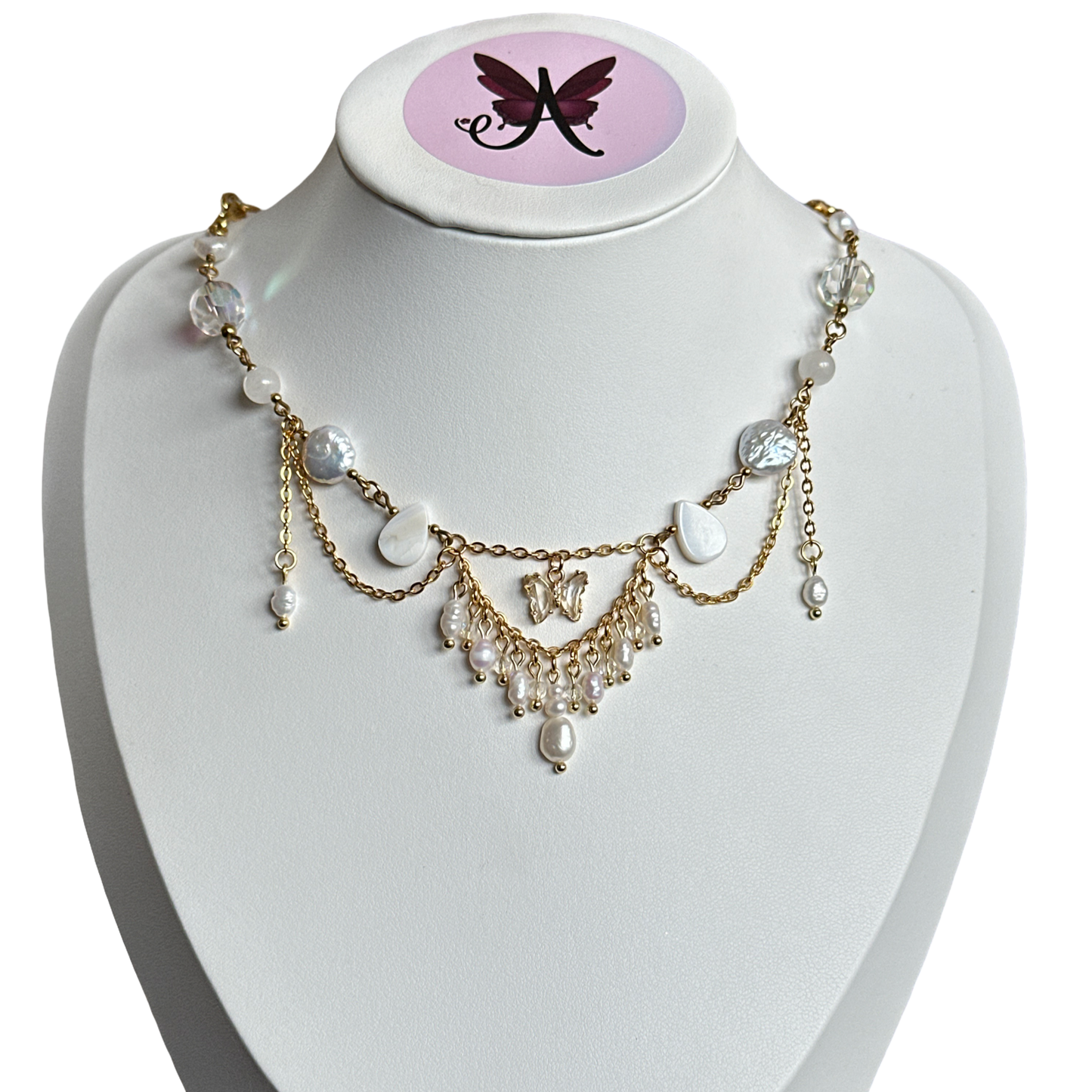 Dreamy lunar pearl necklace (LIMITED EDITION)