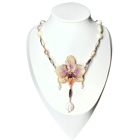Tale of the orchid necklace