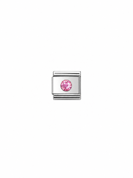 Simple stone italian charm