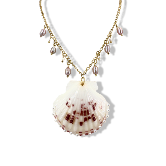 Shellypearly necklace