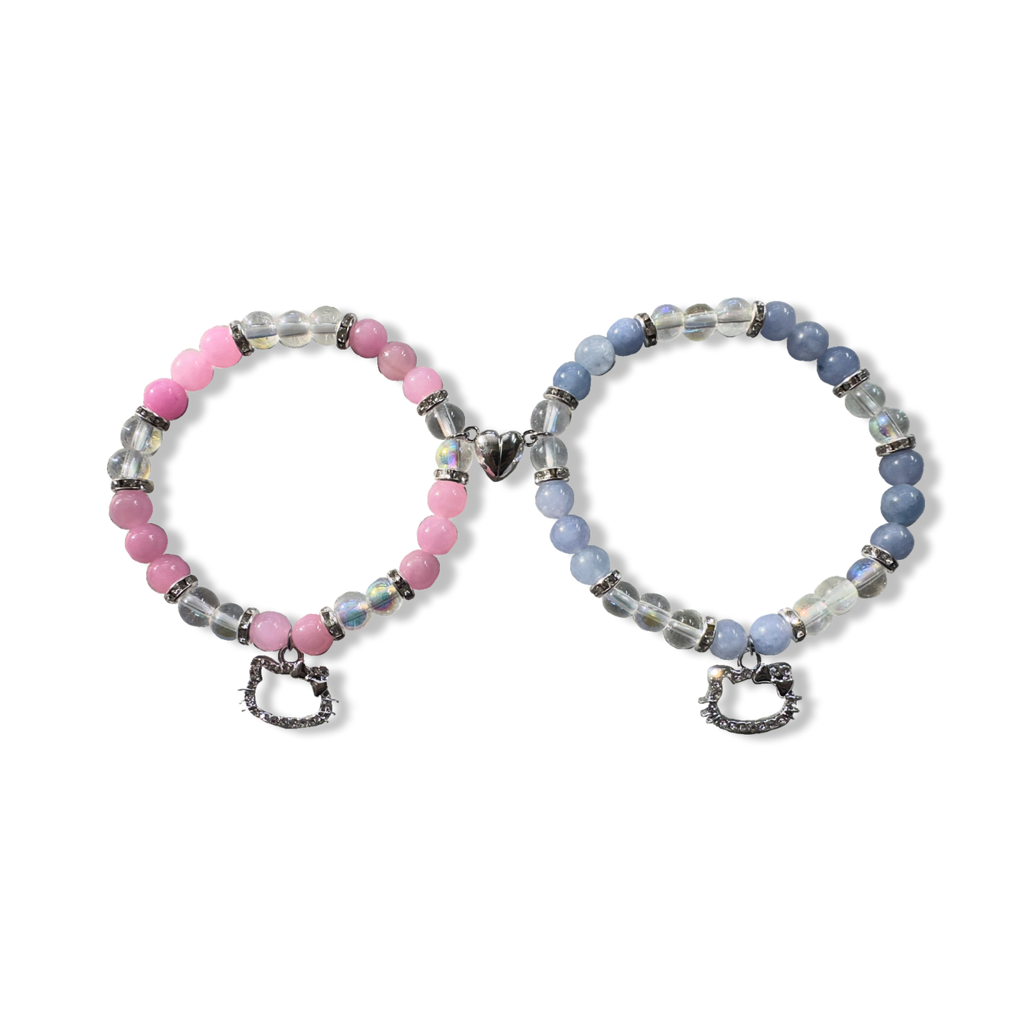 Hello kitty matching magnets bracelet