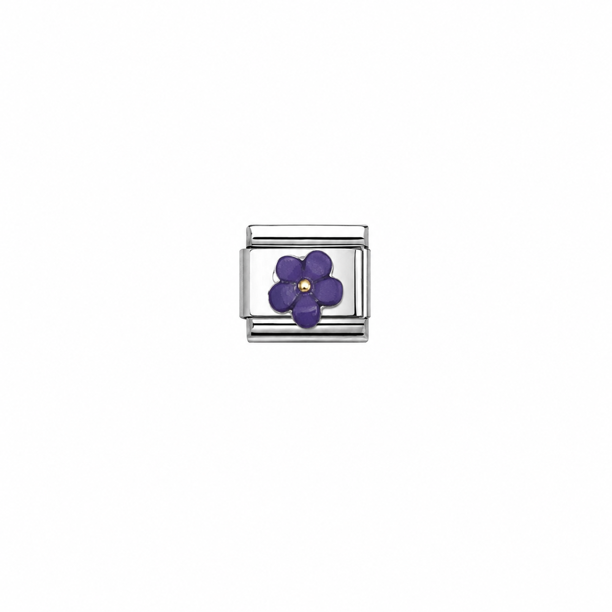 Simple flower italian charm
