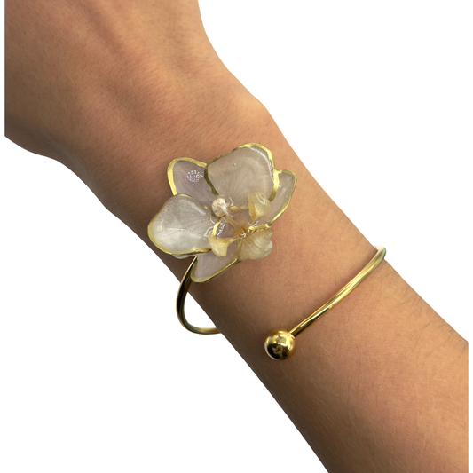 Luneara orchid bangle
