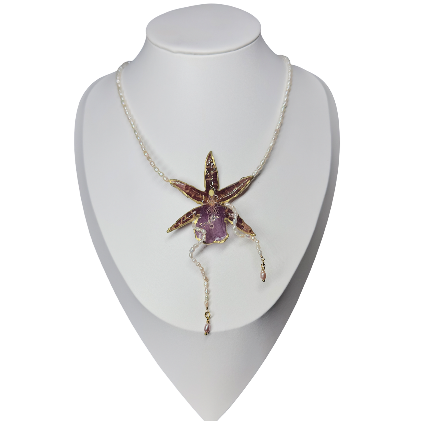 Tales of a hidden orchid necklace