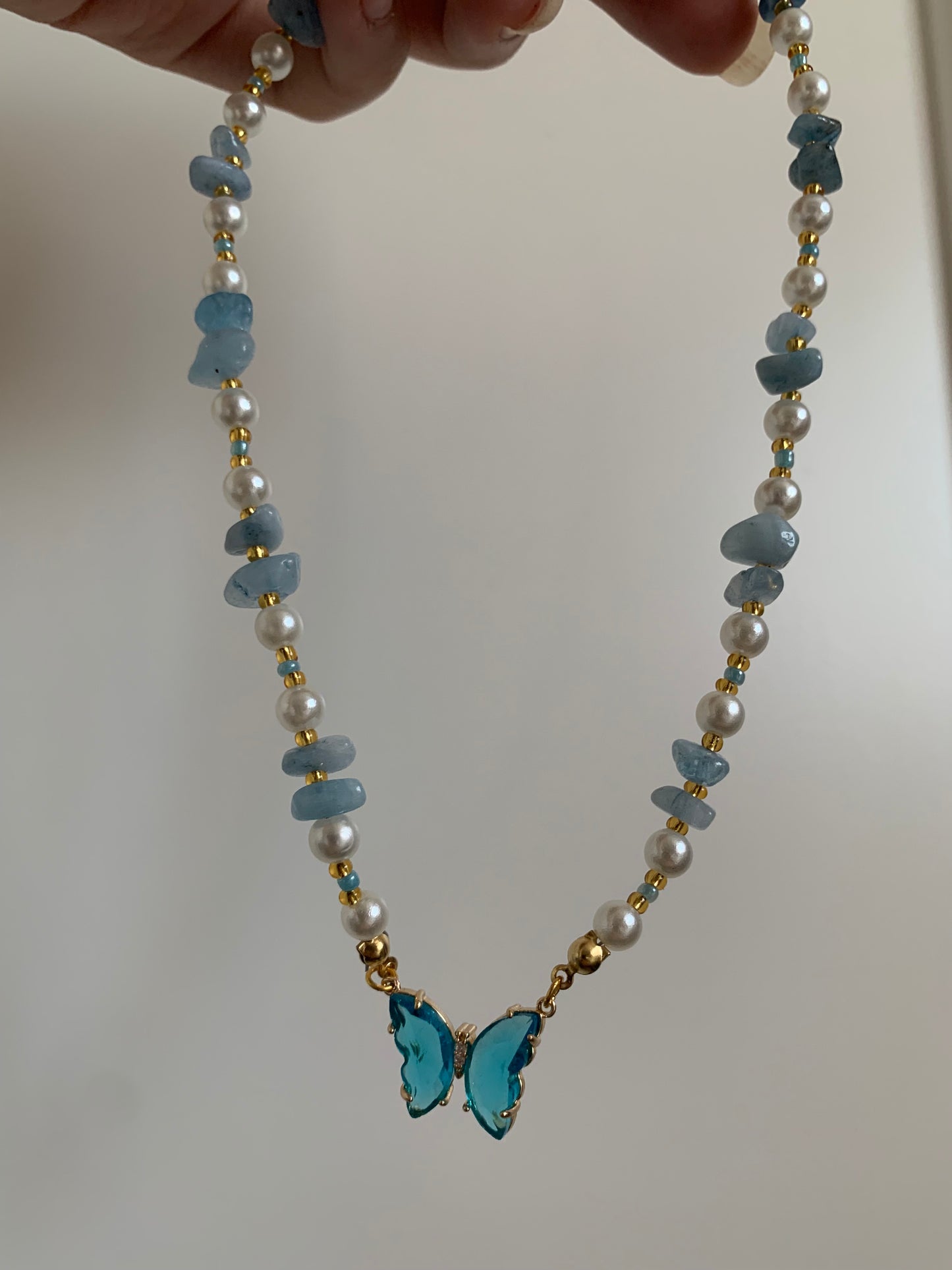 Mystery butterfly necklace