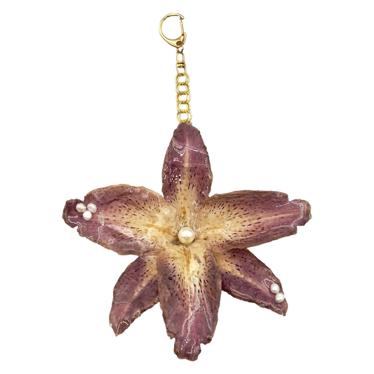 Lilly pearly bag charm