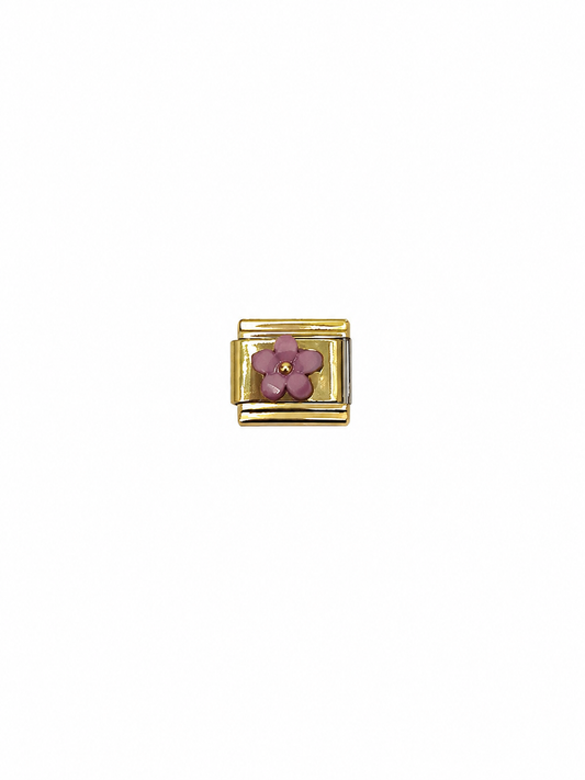 Simple flower italian charm
