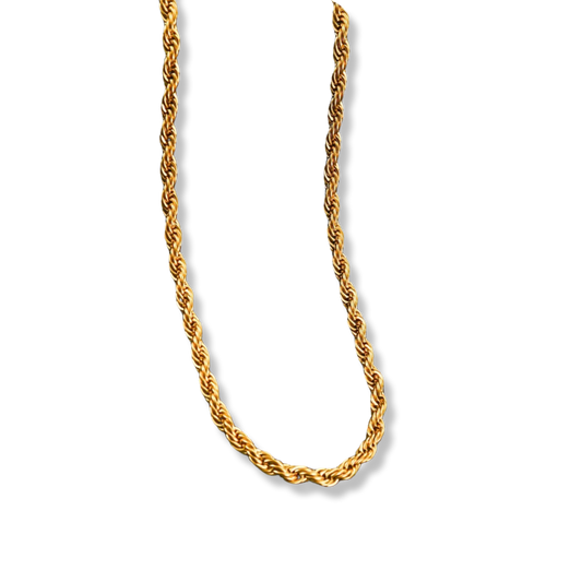 Twisted snake necklace