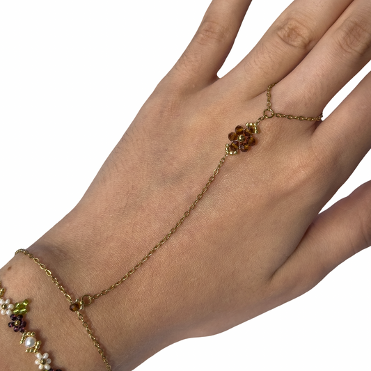 Autumn flower handchain