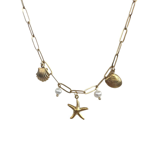 Shells&Star pendants chain