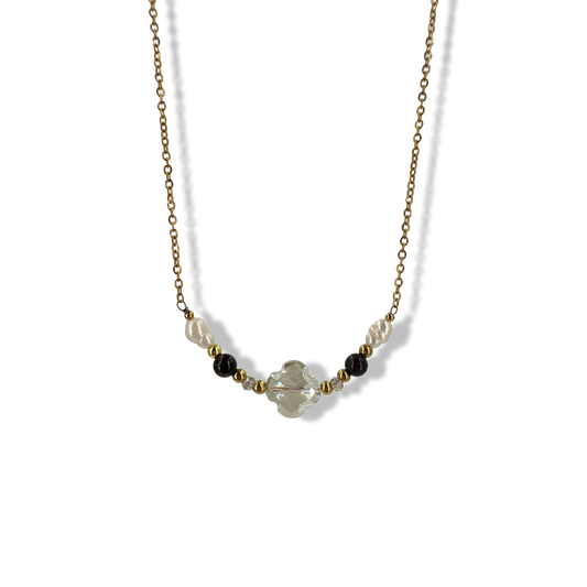 Tyger eye crystal necklace