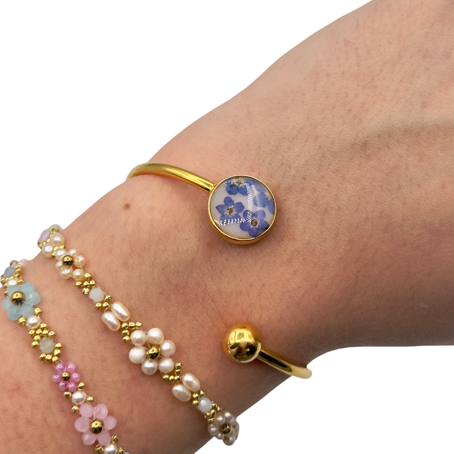 Forget me not bangle