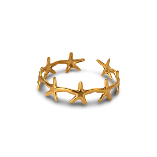 Mini starfish bangle