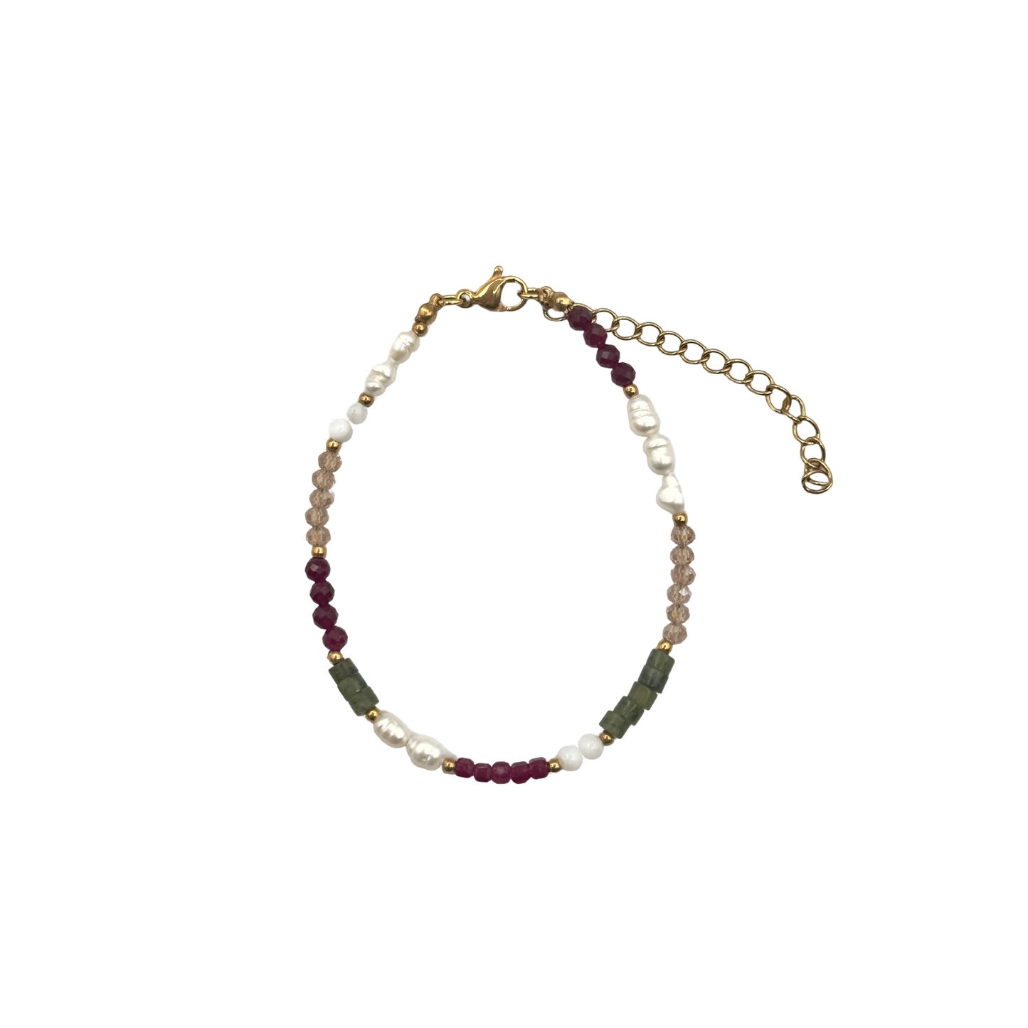 Jade&Agate bracelet