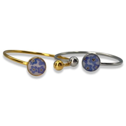 Forget me not bangle