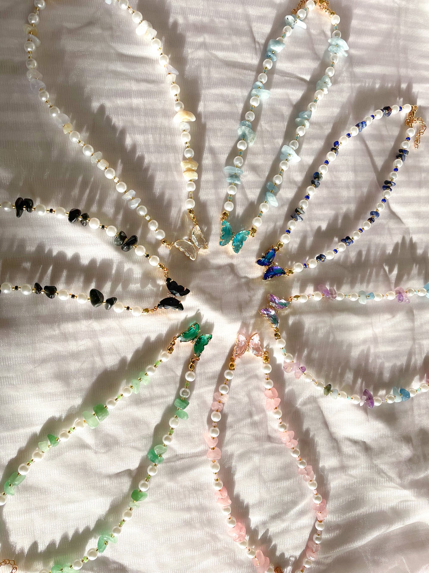Mystery butterfly necklace