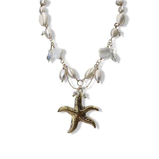 Starfish heaven necklace