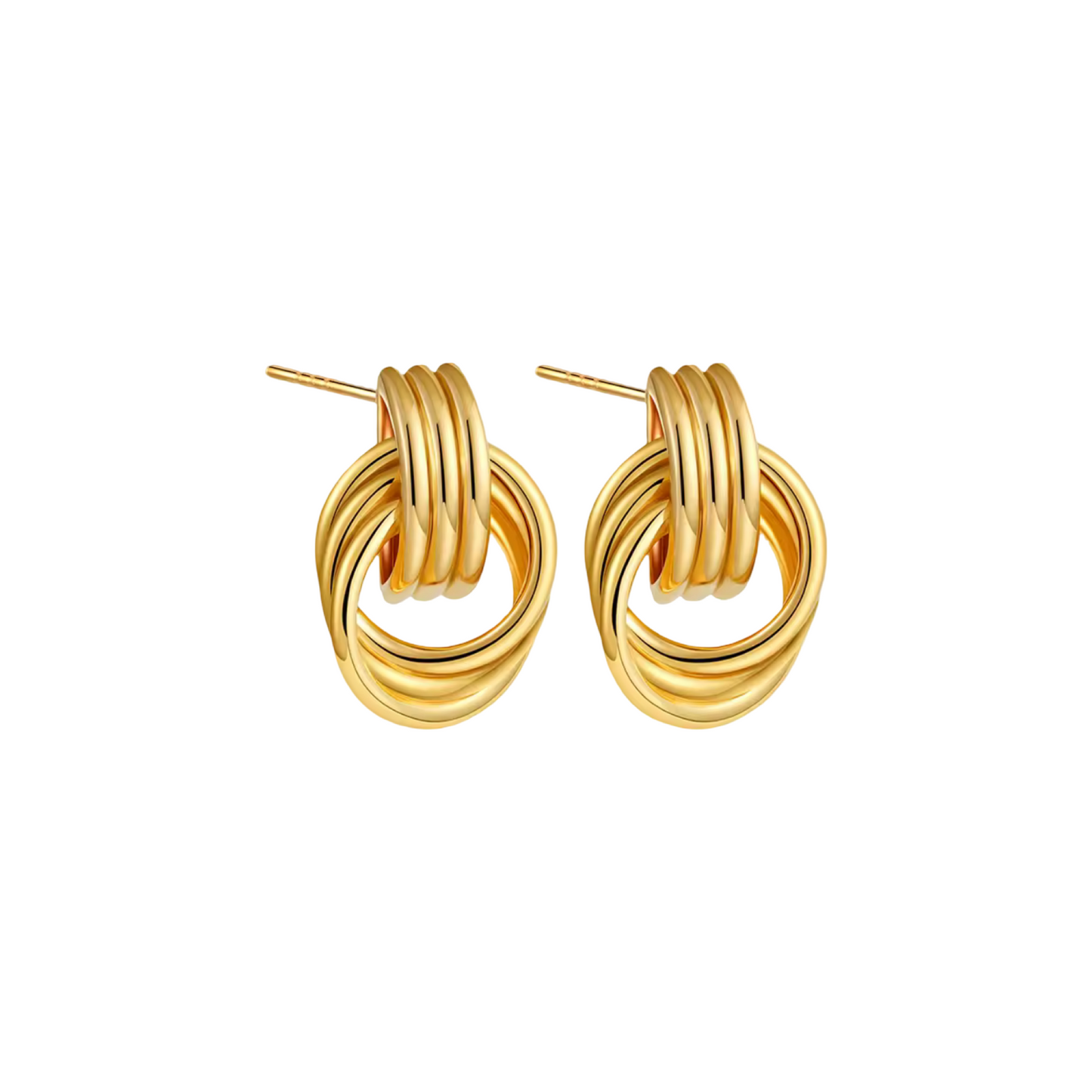 Circles hoops earrings