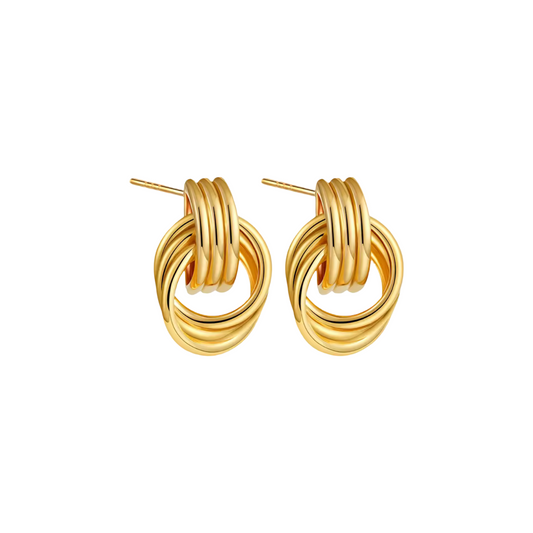 Circles hoops earrings