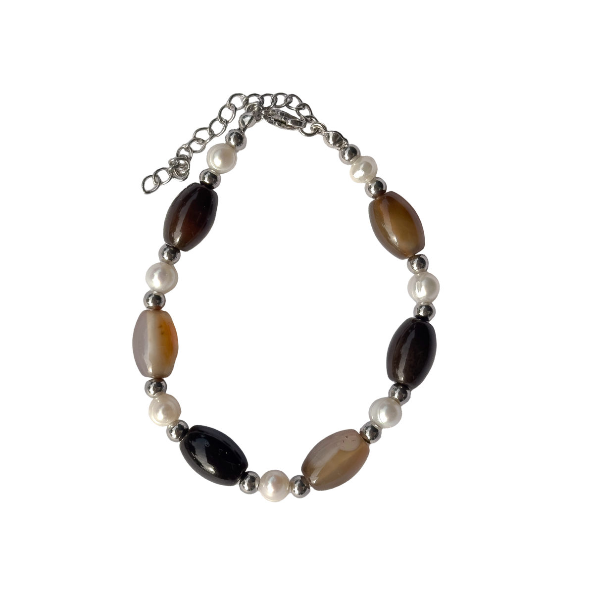 Coffee bean bracelet
