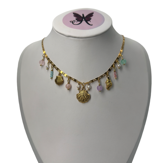 Summer charms dainty necklace