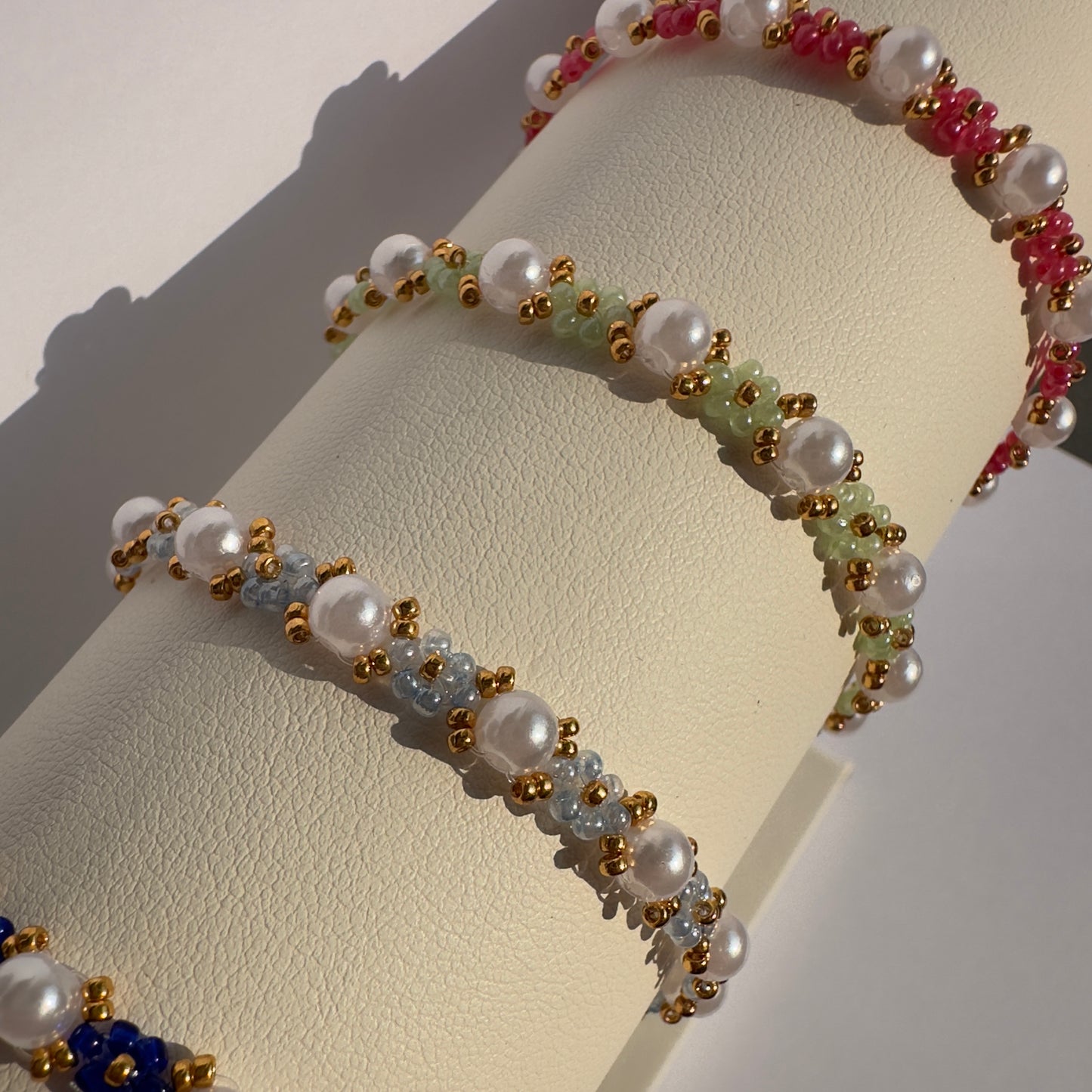 Flowerypearl bracelet