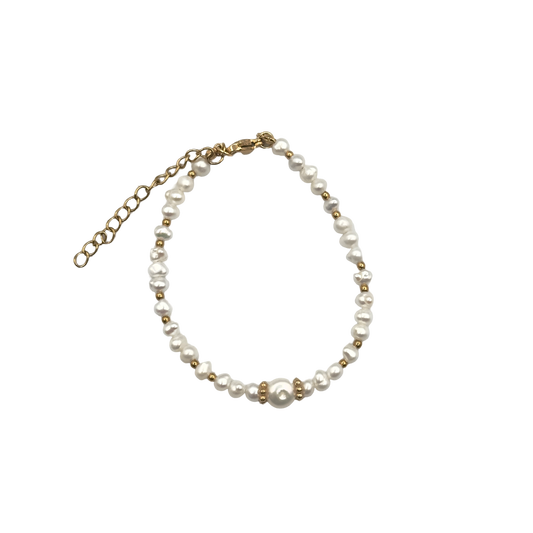 Ricepearl kleopatra bracelet