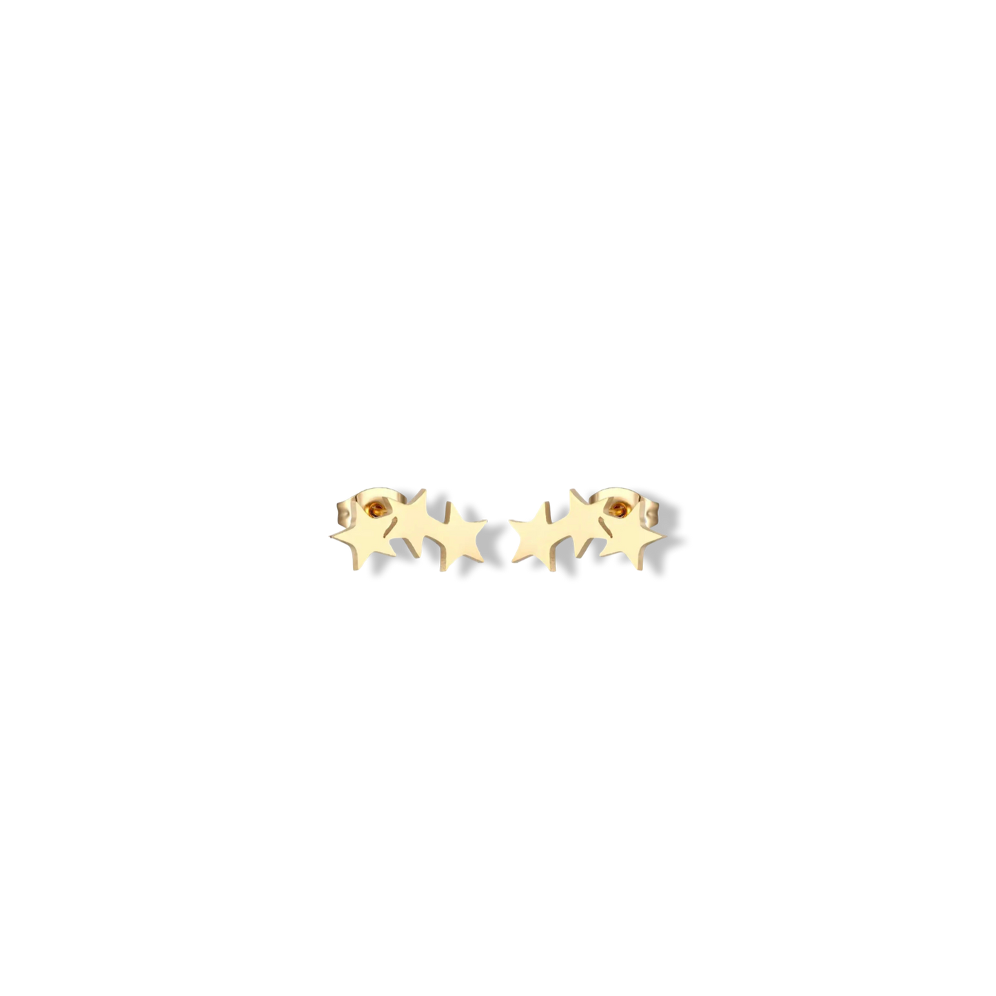 3 stars earrings