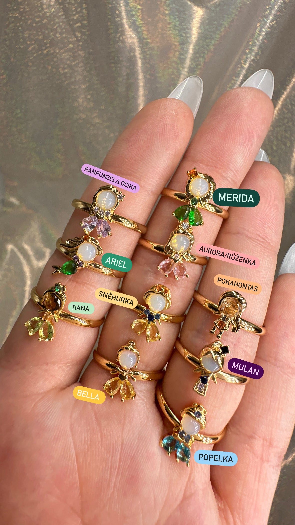 Disney princess ring