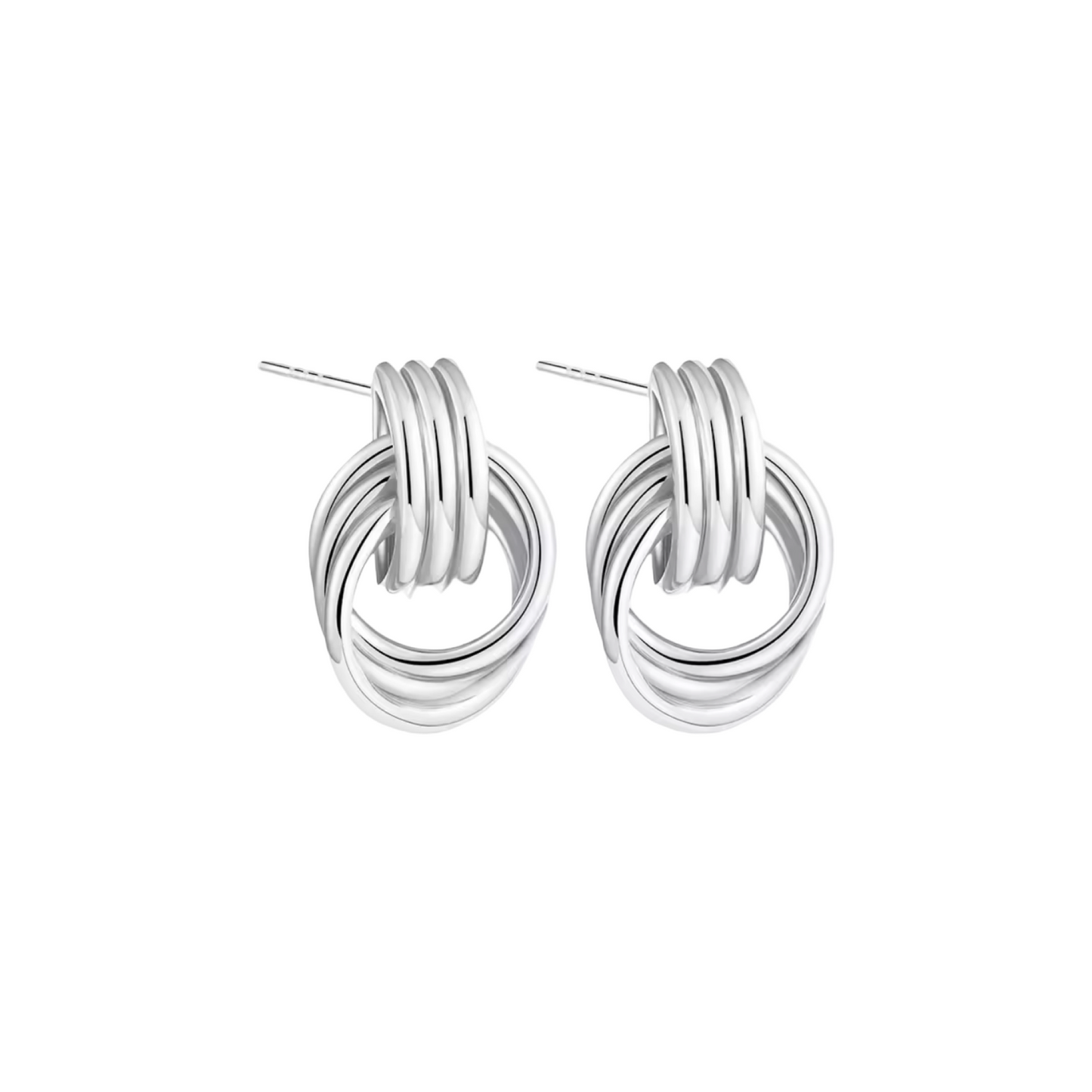 Circles hoops earrings