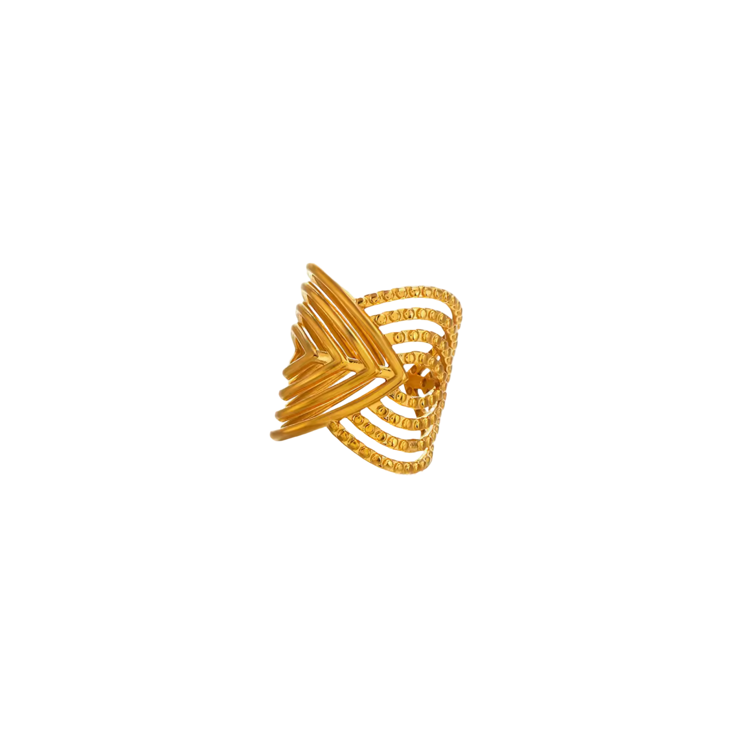 Chunky lines ring