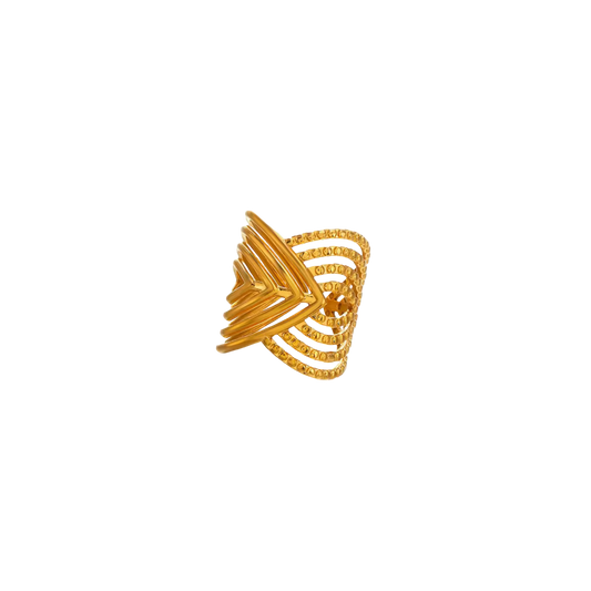 Chunky lines ring