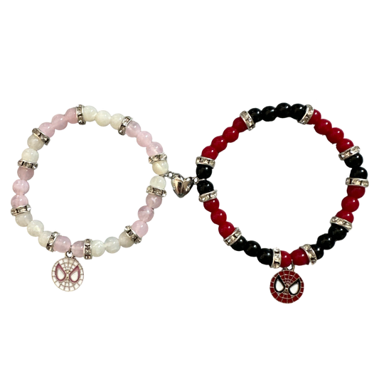 Spiderman & Gwen matching bracelets