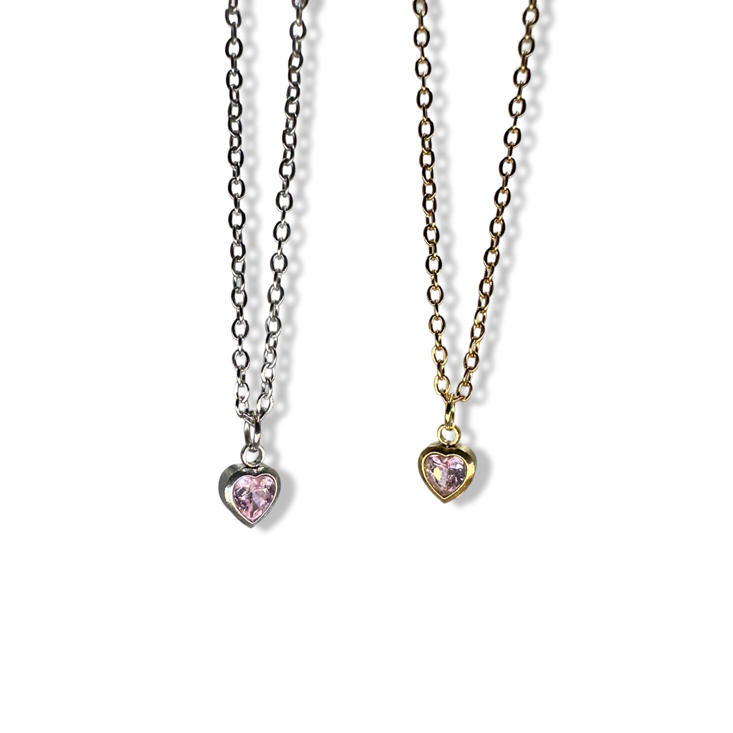 Cute mini heart sparkly valentines chain