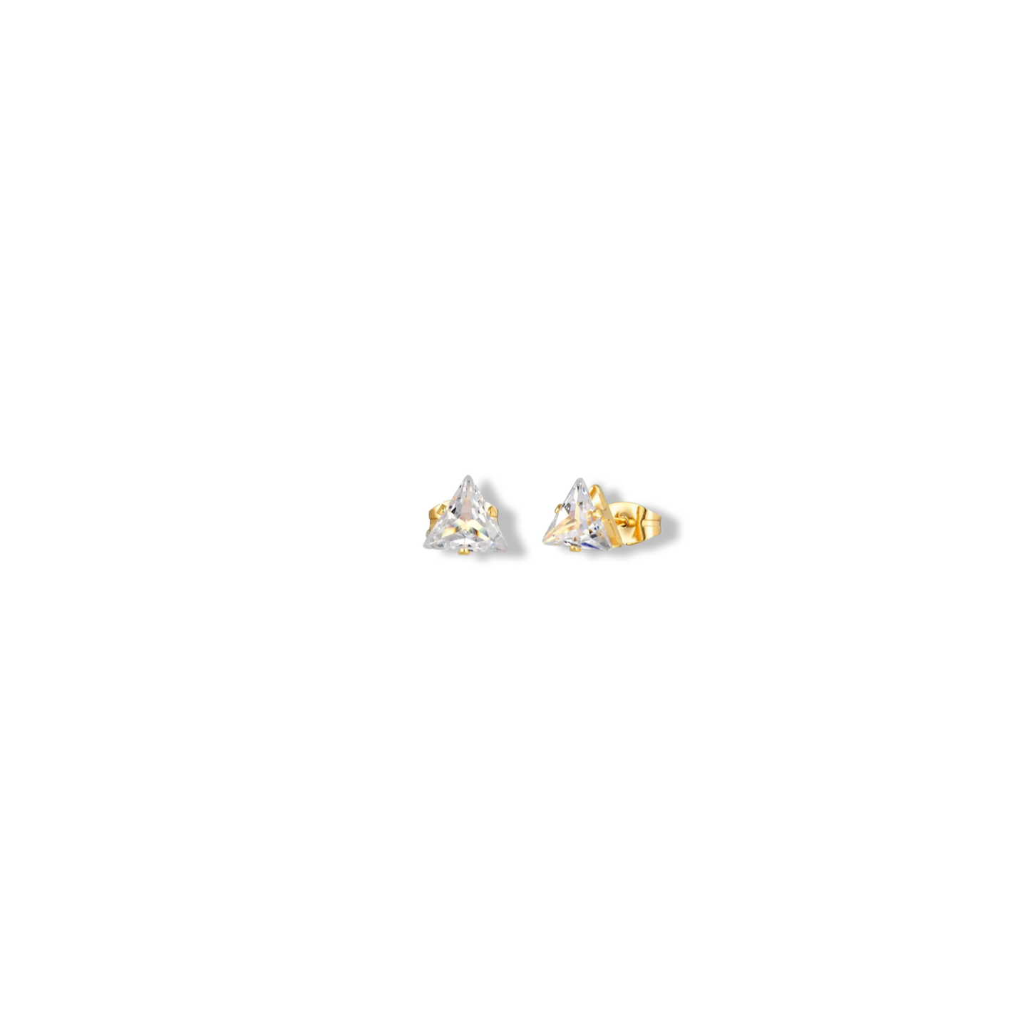 Minimalistic triangle earrings
