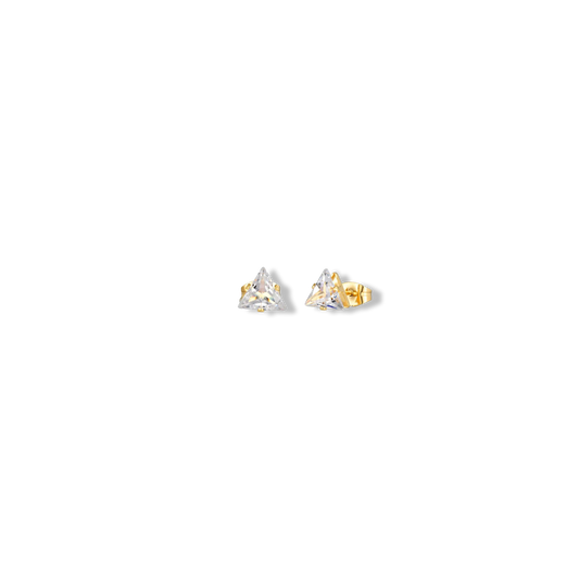 Minimalistic triangle earrings