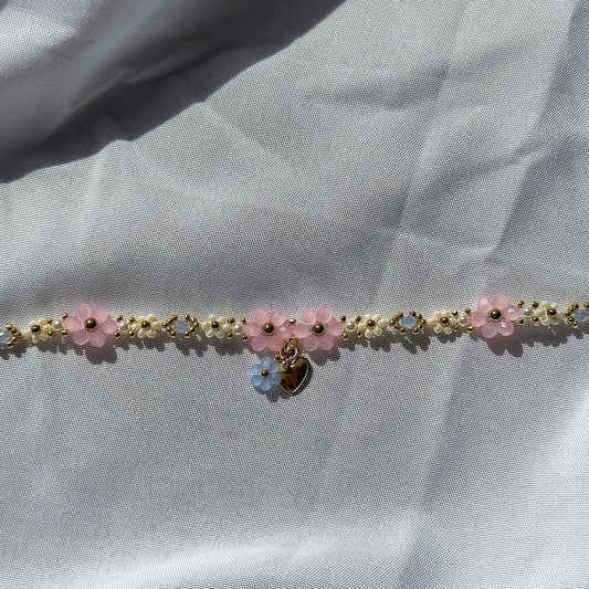 Magical flower bracelet