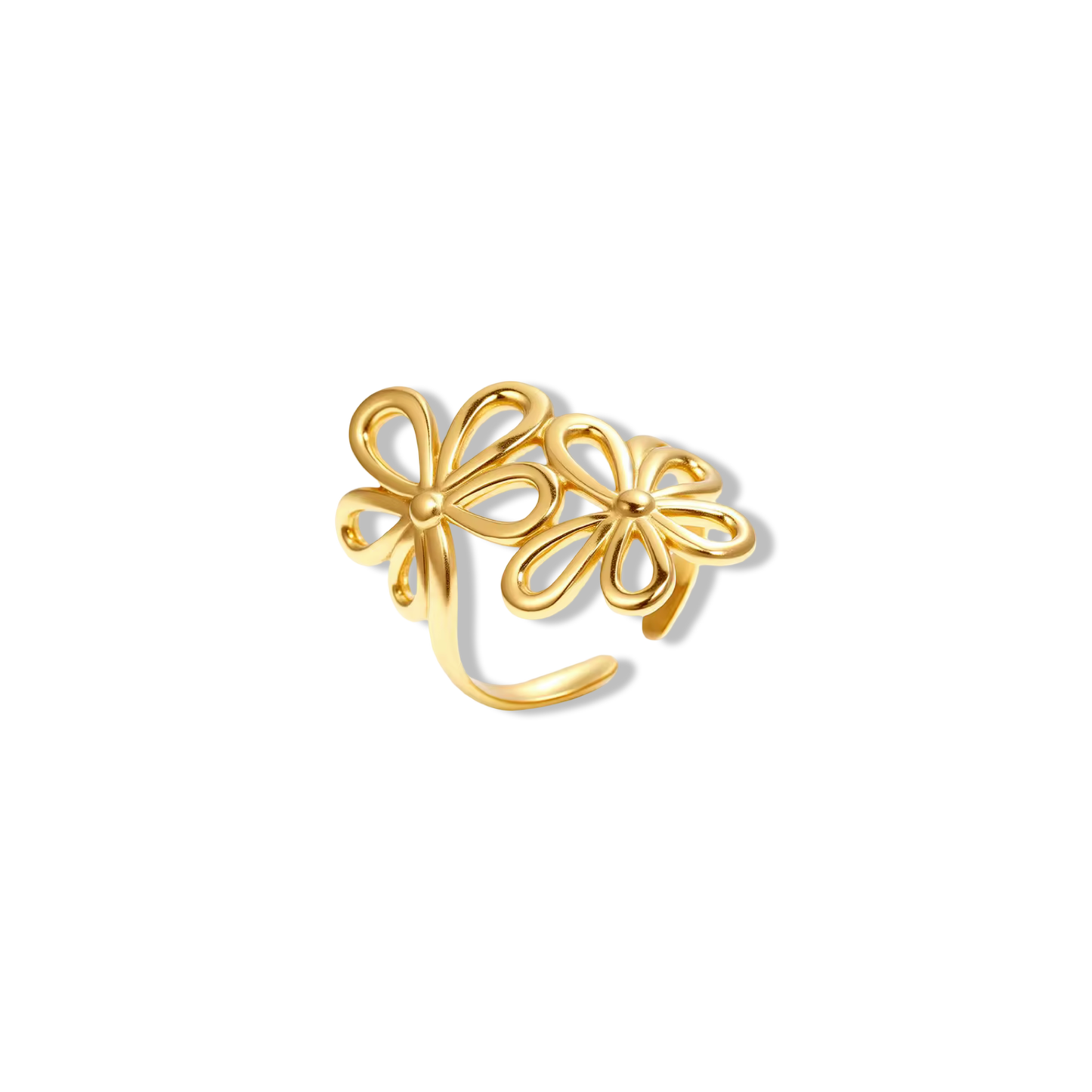 Flowers hugger ring