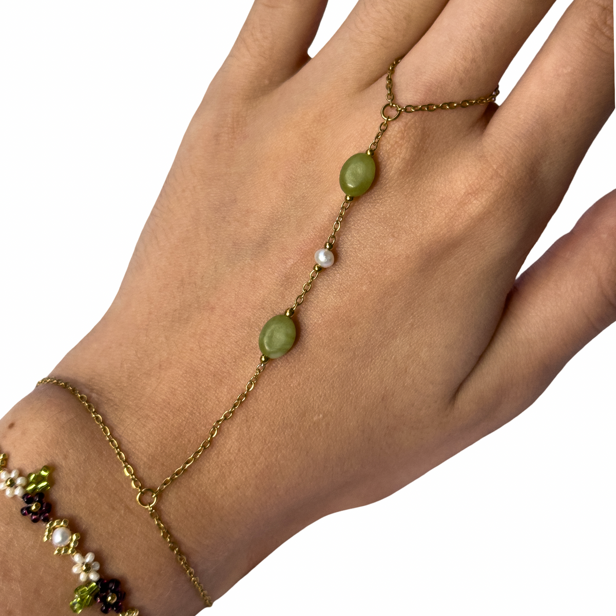 Green Jade handchain