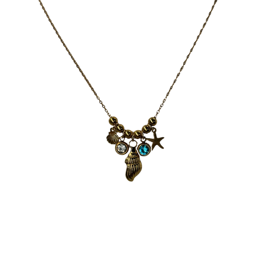 Shelly spark necklace